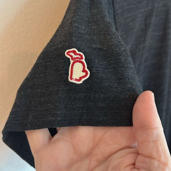 Michigan Women’s heathered Black Up North U.P. Graphic T-Shirt size small EUC! - Picture 5 of 5